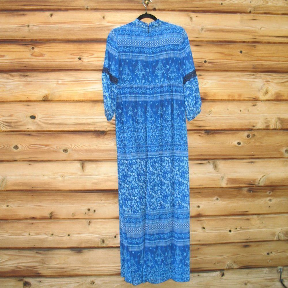 NWOT Karl Lagerfeld Paris Boho Maxi Dress - Picture 7 of 10